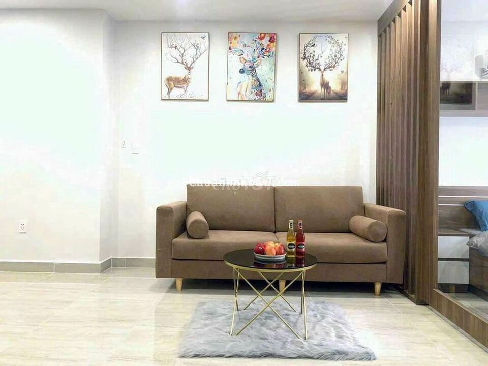 Cho thuê căn hộ chung cư biconsi chợ đình 1pn full nt