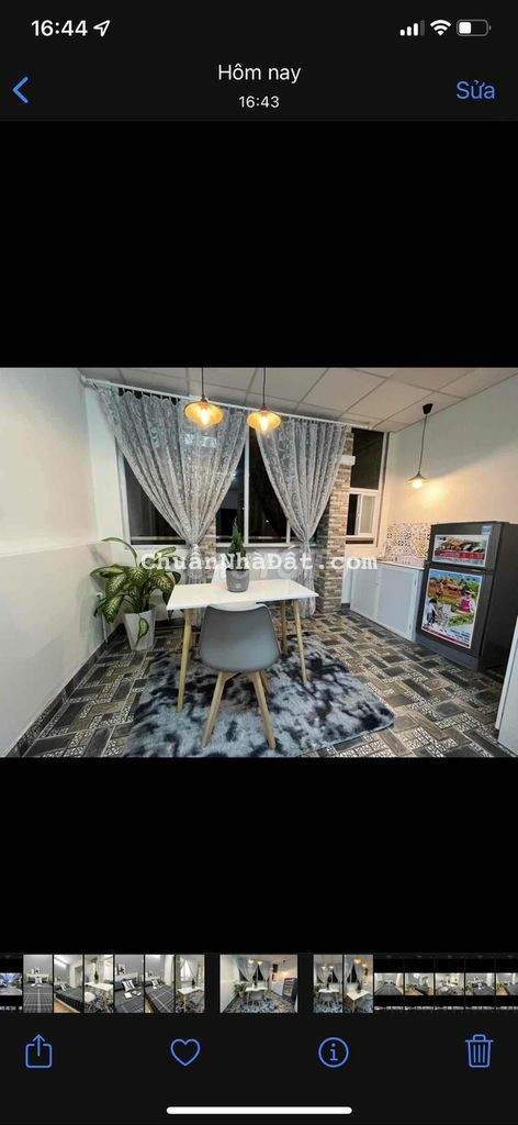 Căn hộ dịch Vụ Tô Hiệu 32m2, full nội thất, 5.2 triệu