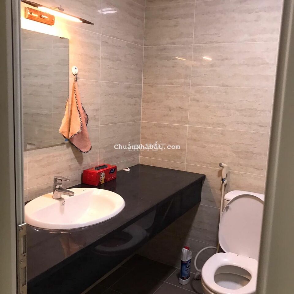 Cho thuê căn hộ 100 m2, 2 PN, 2 WC, đủ đồ, sạch đẹp 6,5 tr/ th