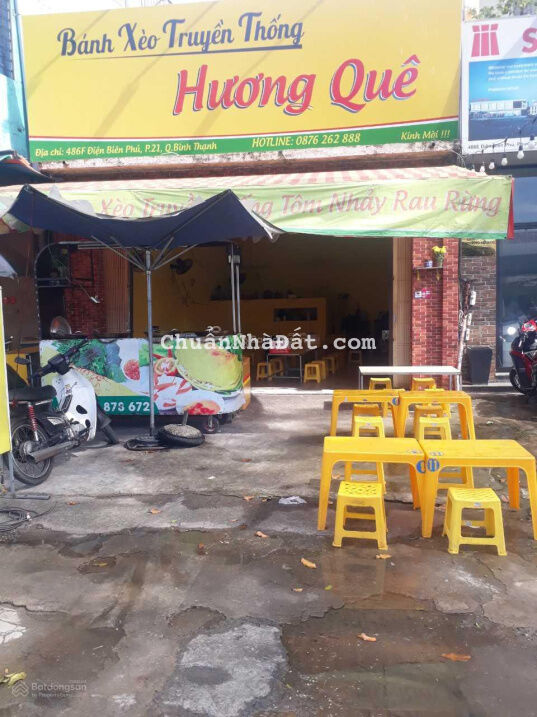 Cho thuê mặt bằng kinh doanh mặt tiền Điện Biên Phủ P.21 Bình Thạnh 0908581239