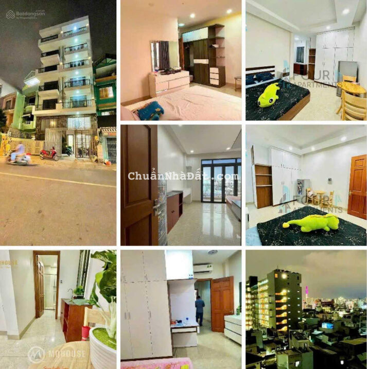 Cho thuê toà nhà Nguyễn Văn Đậu, P. 11, Q. Bình Thạnh DT 5.35x20m, giá 65 triệu