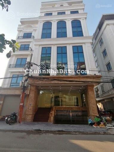 Nhà MP Quang Trung, Hà Đông 80m2x7 tầng có hầm thông sàn thang máy vỉa hè rộng, giá