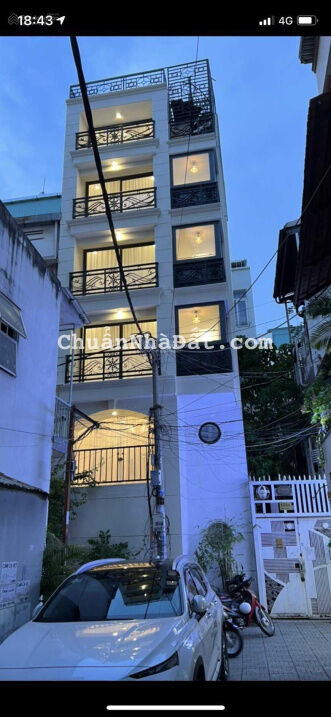 Cho thuê nhà Trần Quang Khải, P Tân Định, Quận 1 - 6x10m trệt + 5 lầu + ST - Giá 40 triệu