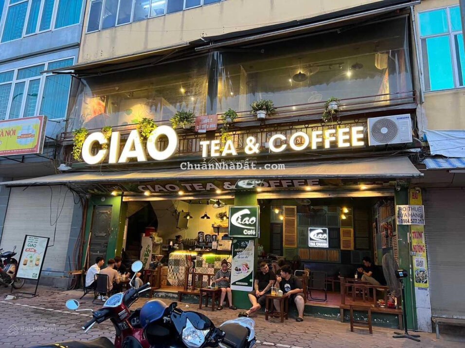 Cho thuê mặt phố Quan Nhân kinh doanh cafe 140m2 chỉ 15 triệu/tháng, mặt tiền 6m