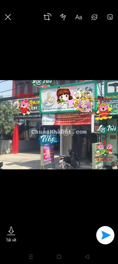 Nhà mặt tiền đường Nguyễn thị tú vĩnh locb. 45 m vuông. Nhà mặt tiền đường Nguyễn thị tú vĩnh locb. 45 m vuông.