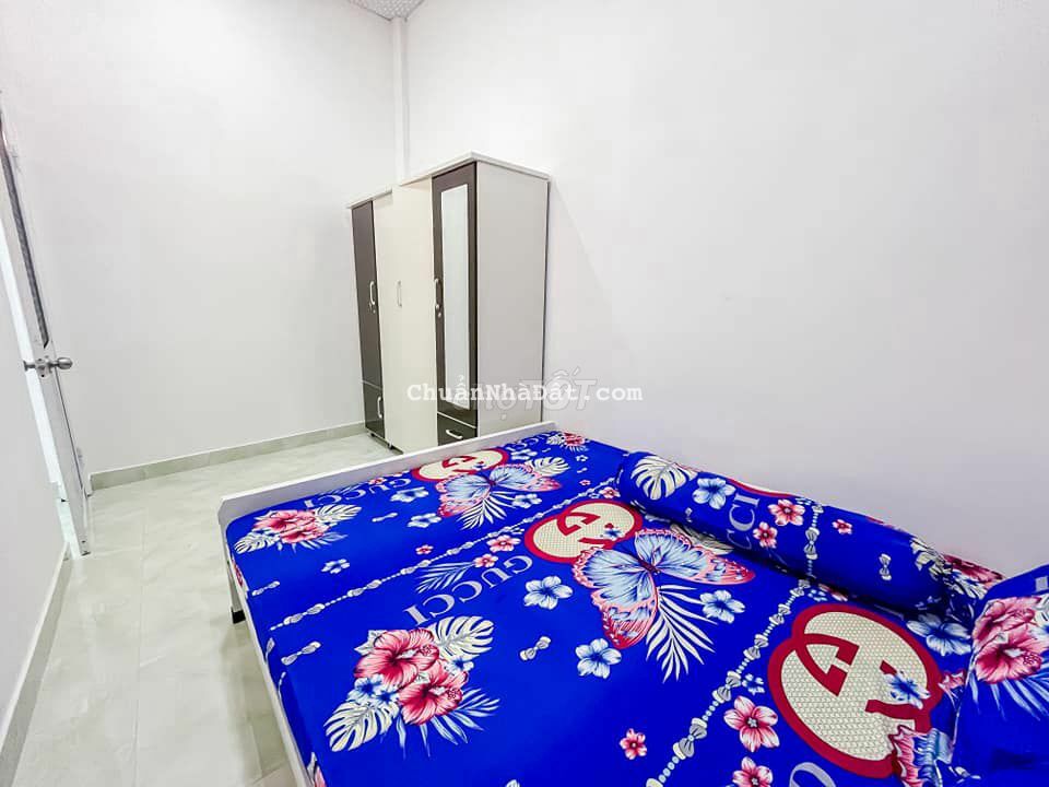 Cho thuê nhà 1 lầu (DT 4x14m), hẻm 5m thông, ngay ngã 5 Vĩnh Lộc