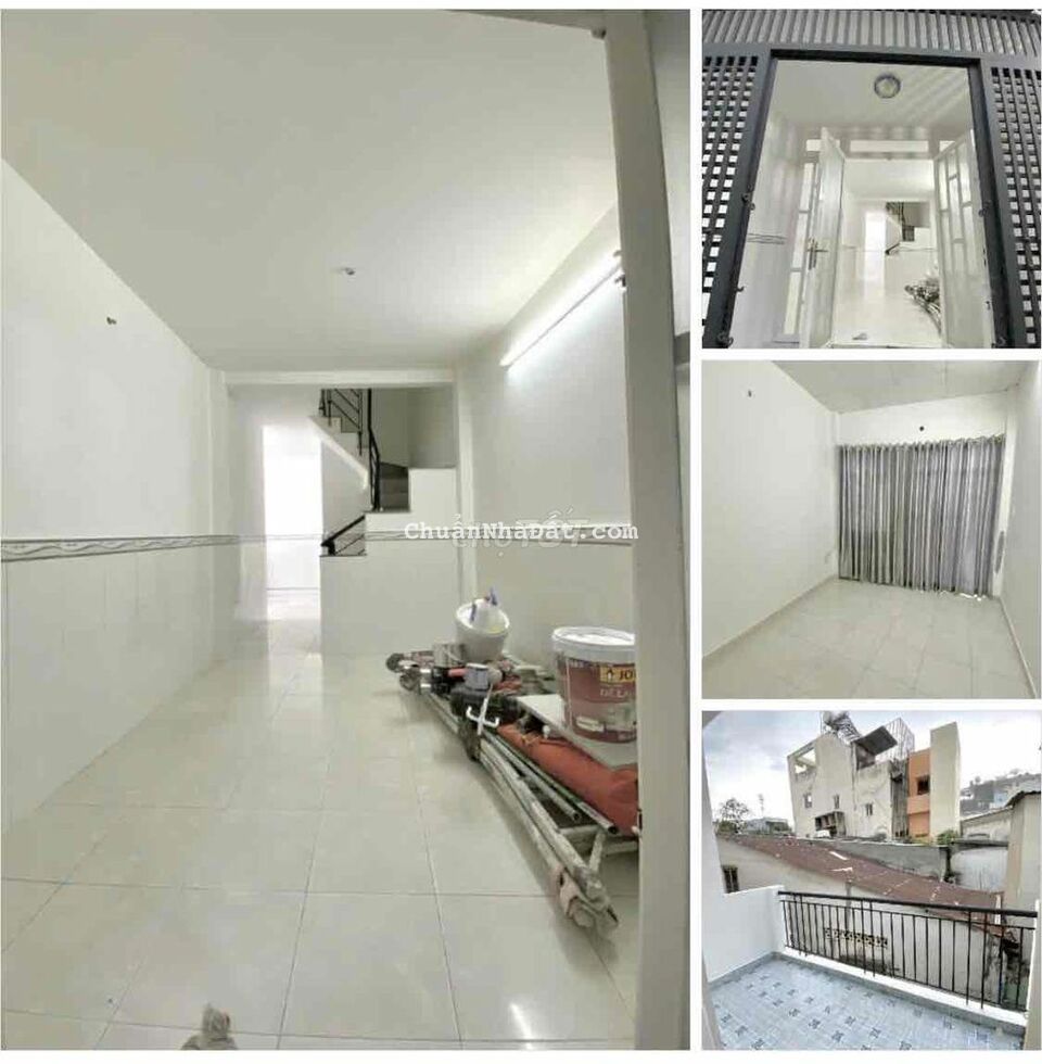 NHÀ MỚI ĐẸP,gần Q1, Thị Nghè, 1Trệt 1Lầu 2P.Ngủ ở 4-5ng Ok