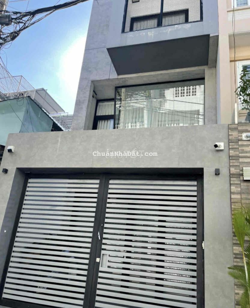 🔥🔥🔥Nhà Mới Xây Siêu Đẹp !!!Nơ Trang Long - P12-B Thạnh - 4PN-4WC-4 Lầu