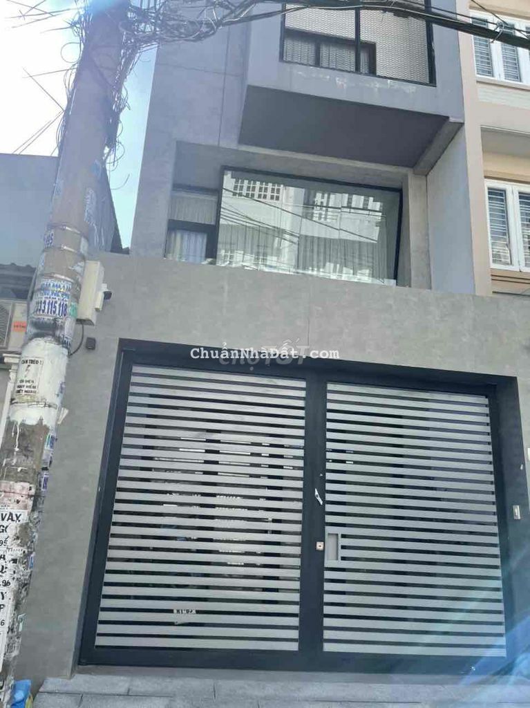 🔥🔥🔥Nhà Mới Xây Siêu Đẹp !!!Nơ Trang Long - P12-B Thạnh - 4PN-4WC-4 Lầu