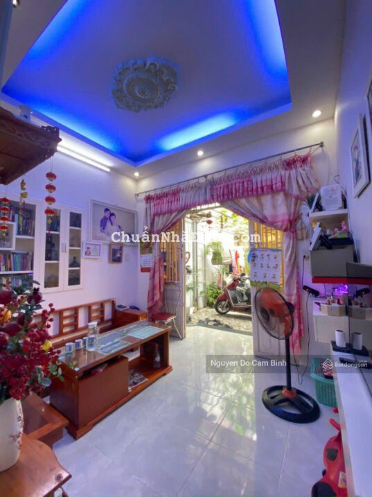 Cho thuê nhà Phan Chu Trinh, 4*14, 3pn, hẻm ba gác, 12.5tr. 0933 964 533