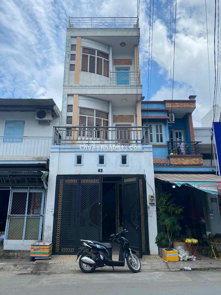 Cho thuê nhà mặt tiền Miếu Bình Đông - Bình Tân