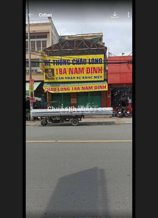 Mt tỉnh lộ 10 7*9m mot trệt 2 lầu vỉa hè rộng