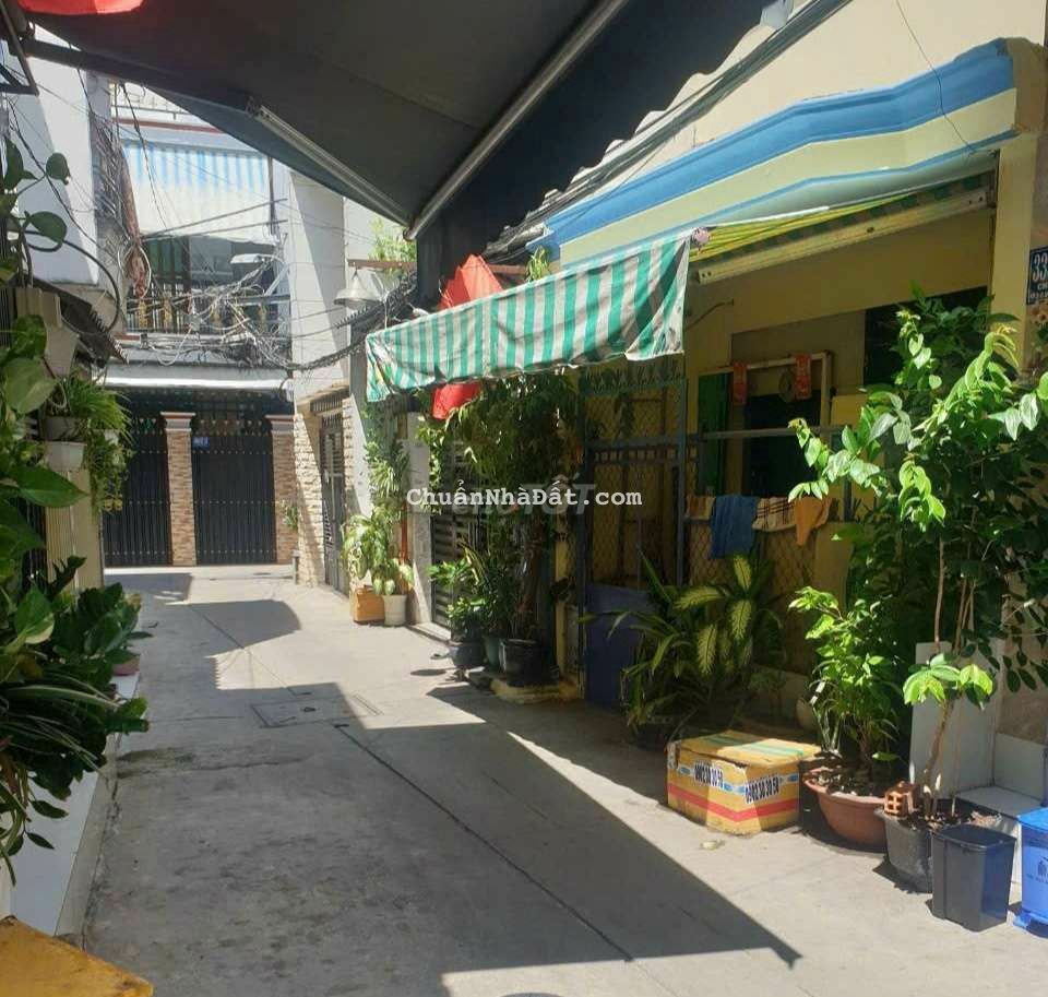 Nhà 2 phòng ngủ hẻm xe hơi thông Hương Lộ 2 bình Tân