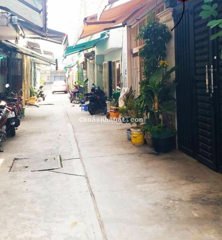 Nhà 1 lầu 2 Phòng ngủ hẻm xe hơi thông Hương Lộ 2 qua Chiến lược