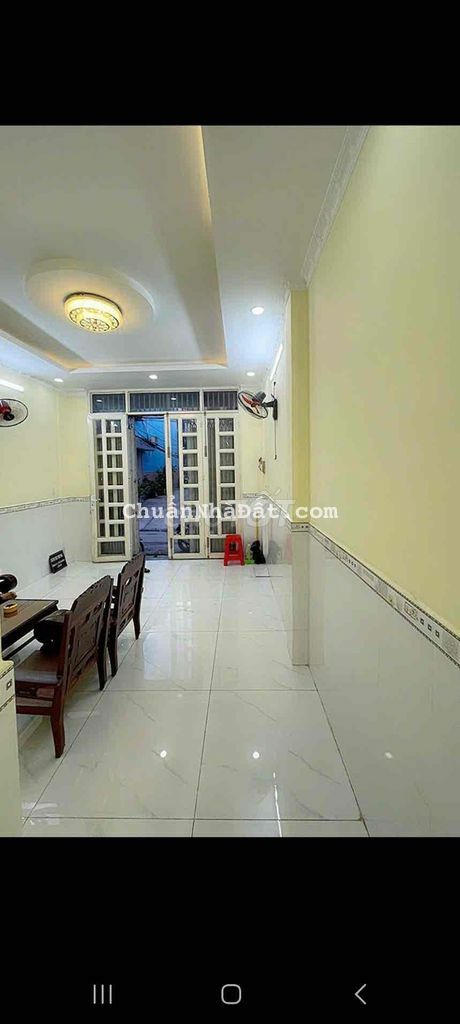 Cho thuê nhà hẻm 879 Hương Lộ 2 - hẻm xe hơi thông chỉ 6tr