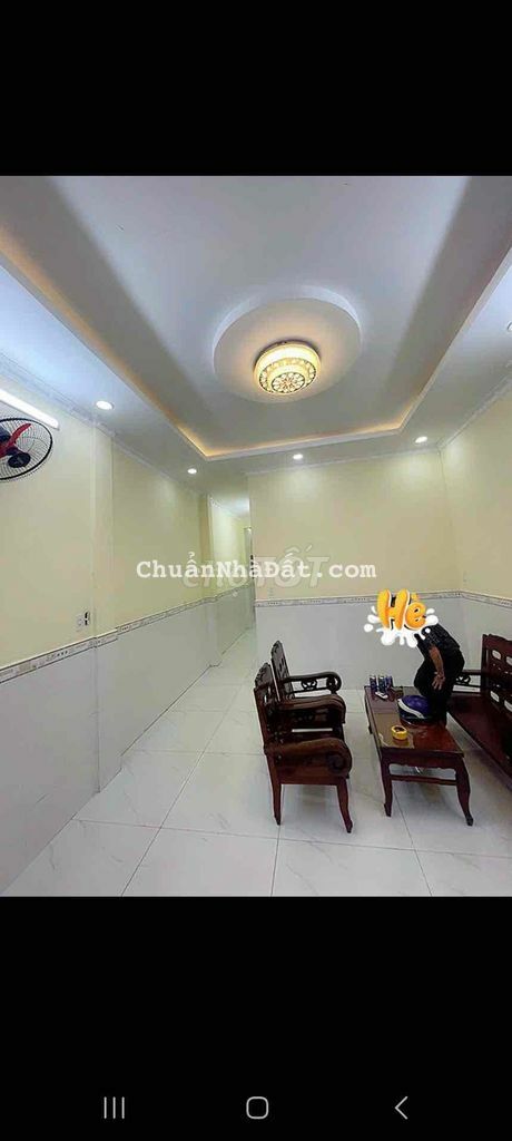 Cho thuê nhà hẻm 879 Hương Lộ 2 - hẻm xe hơi thông chỉ 6tr