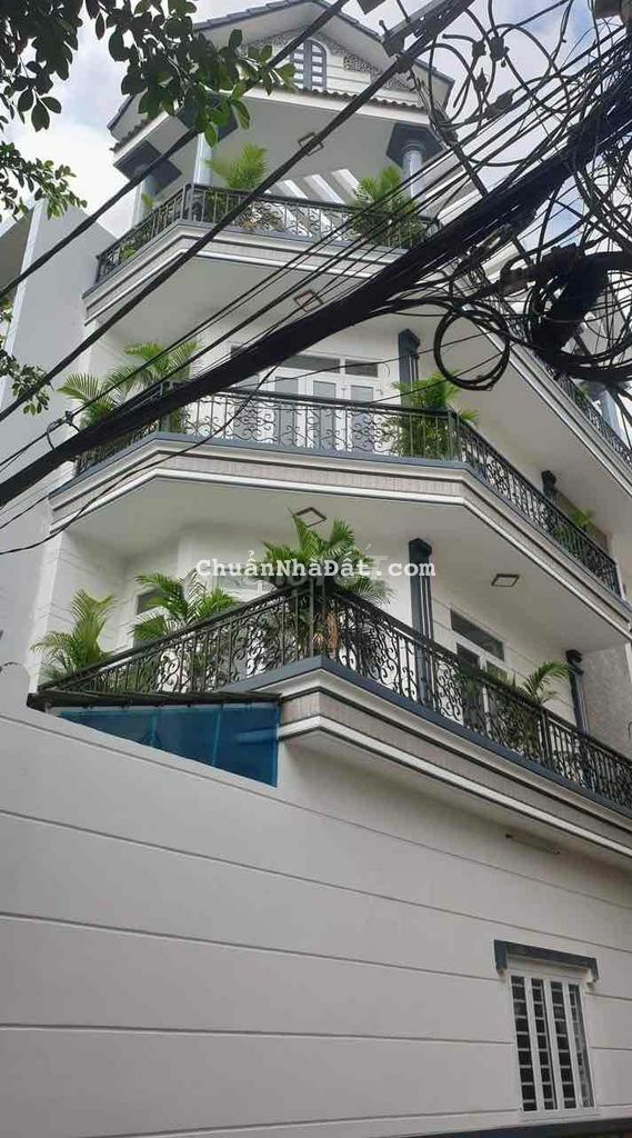 nhà cho thuê 3 lầu 4pn 3wc Lê Văn Quới 12tr