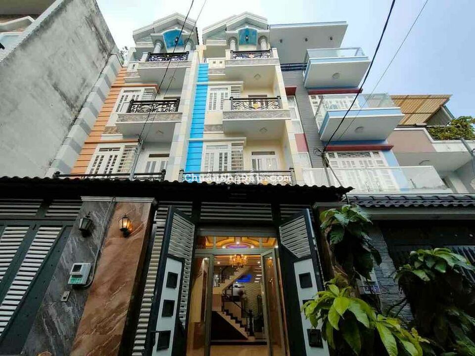 Nhà [4x19] 3 lầu 5 phòng ngủ đường Hương Lộ 2