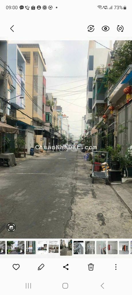 Nhà 1 sẹc đất mới, 5*15, hẻm 8m