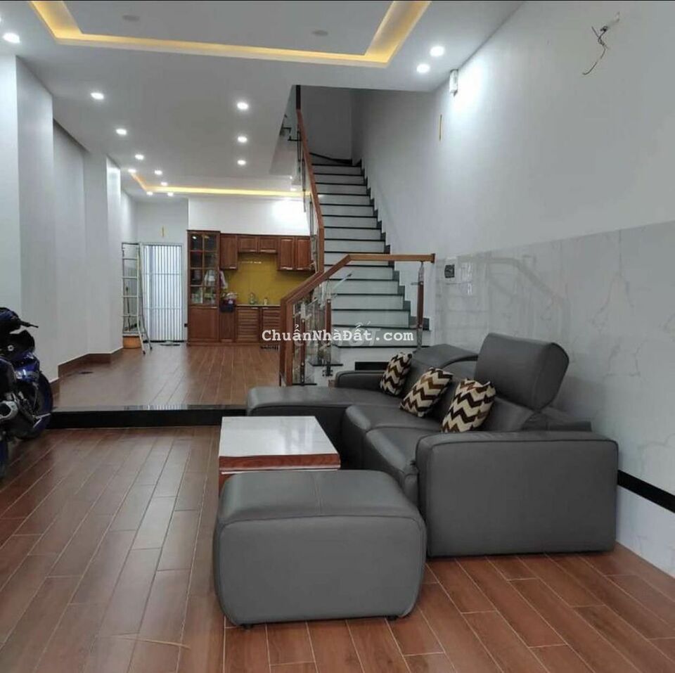 NHÀ ĐẸP 3 TẦNG MỚI MẶT TIỀN BÀU TRÀM 2 NỘI THẤT XỊN NHƯ HÌNH