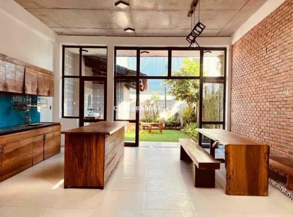 cho thuê nha 2 tầng lê đình kỵ siêu đẹp 2pn đủ nội thất