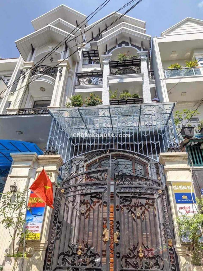 Nhà HXH Nguyễn văn nghi (5*20m 3L 4PN ) P.7 gần chợ gò vấp