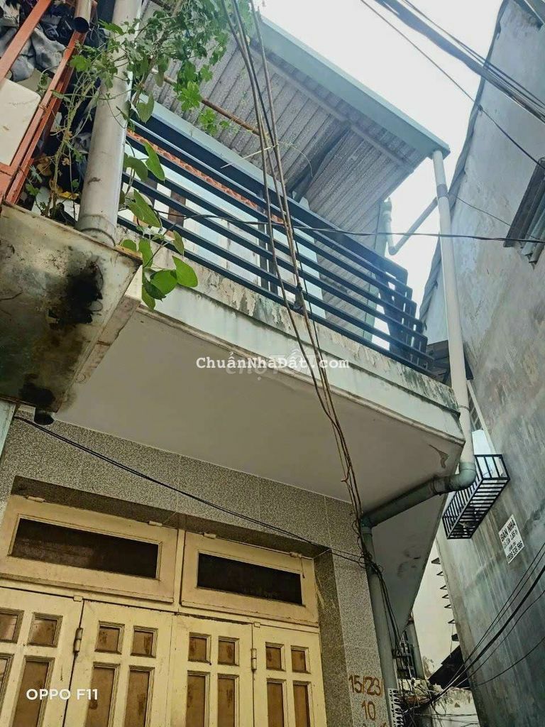 Cho Thuê Nhà Nguyên Căn riêng biệt 3.8tr . Trệt 1 lầu . P11 . GV