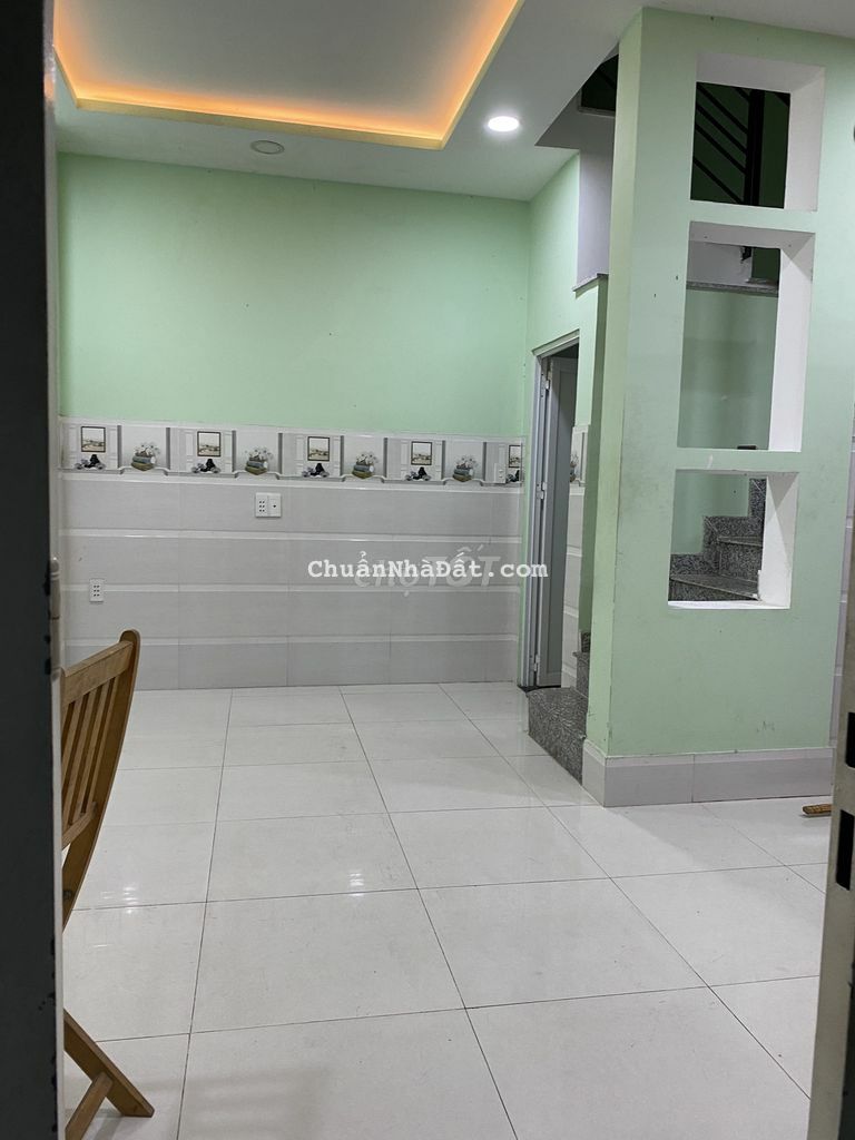 NHÀ TRUNG TÂM P10, 1 TRỆT 2 LẦU 2PN 3WC, NHÀ SẠCH VÀO Ở NGAY