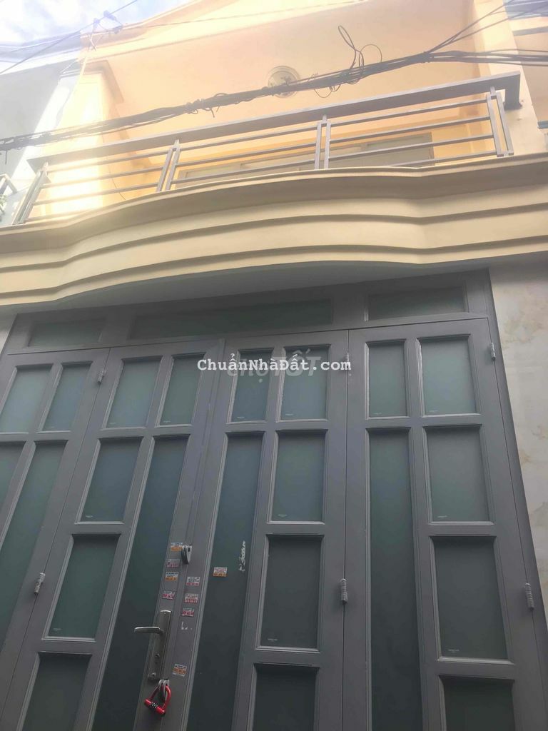 nhà nguyên căn trệt lầu.dt.36m2. p12 gò vấp