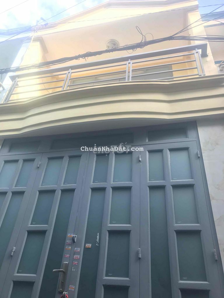 nhà nguyên căn trệt lầu.dt.36m2. p12 gò vấp