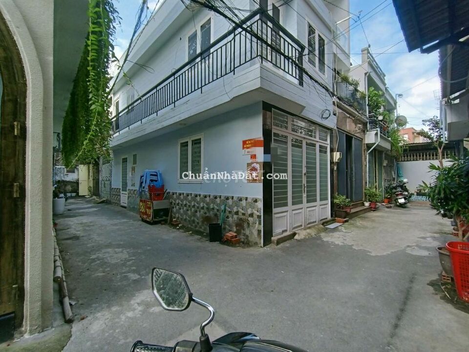 Cho thuê nhà đẹp giá rẻ - căn góc hẻm- nguyễn văn khối p8 gv