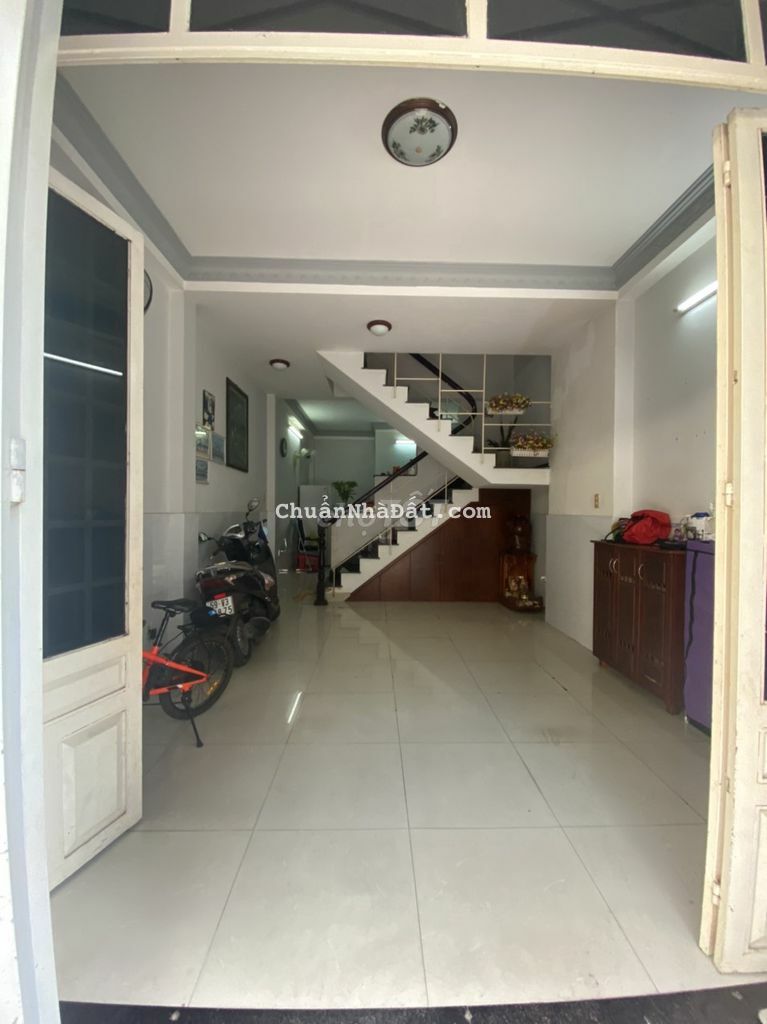 NHÀ HẺM XE HƠI 3PN2WC, ĐẦY ĐỦ NỘI THẤT, 1 TRỆT 2 LẦU