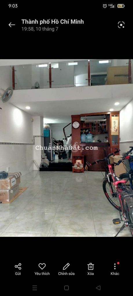 Cho Thuê Nhà Nguyên Căn Hxh mới sạch WC riêng . P9 . Gò Vấp