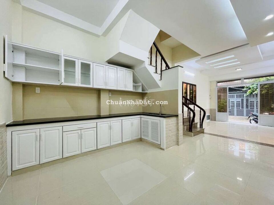 Cho thuê nhà mới đẹp hẻm xe tải đúc 3.5t 1/lê đức thọ p16 gv giá 13tr