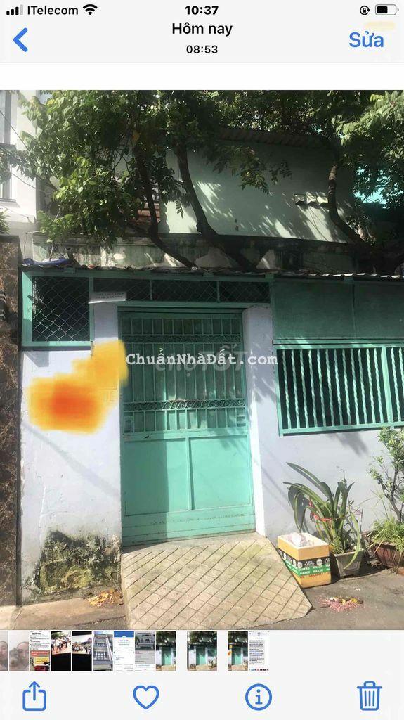 nhà nguyên căn trệt lửng.3pn.2vs.p14. gò vấp