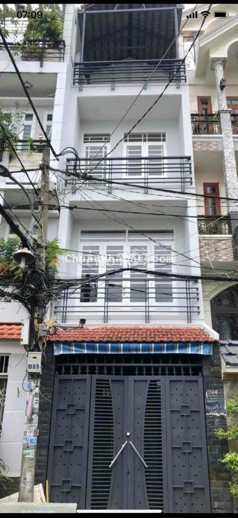 Cho thuê nhà HXT 6m đường Lê Văn Thọ,P.9 ngay ngân hàng ACB