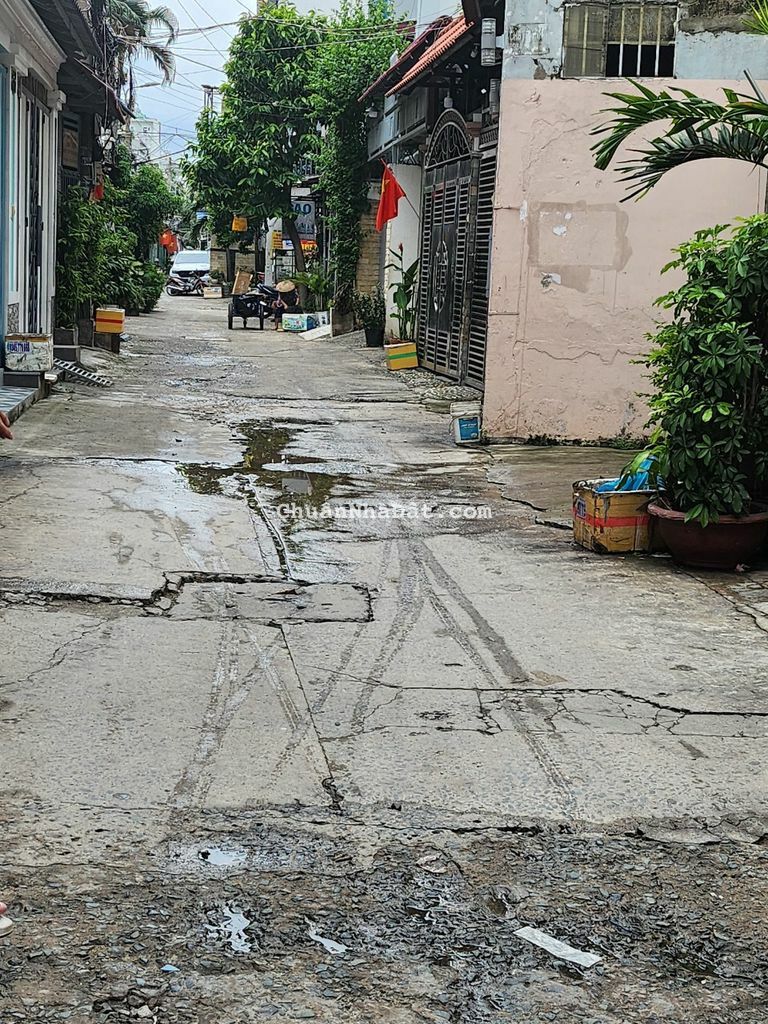 NHÀ 1/ HẺM XE HƠI THÔNG 4PN 3WC, CĂN GÓC NHÀ ĐÚC KIÊN CỐ