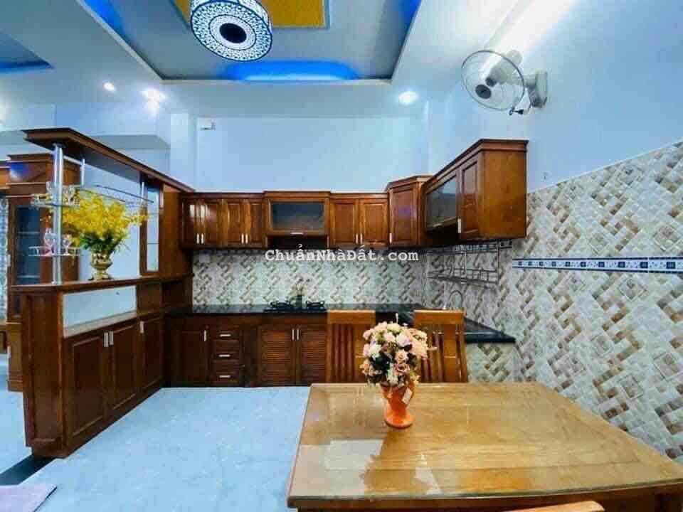 Cho thuê nhà hẻm xe tải đường Phan Huy Ích,P12 gần ngã 3 Bùi Quang Là