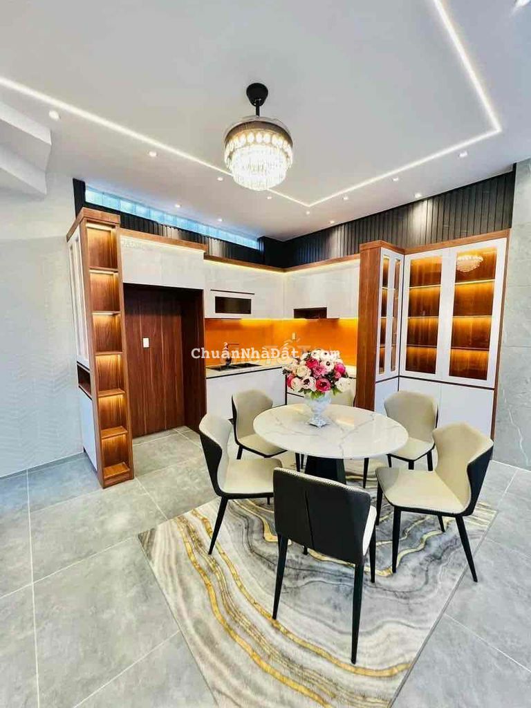 Cho thuê nhà HXH 1 Trệt 3 Lầu Thống Nhất Full nội thất p10 Gò Vấp Cho thuê nhà HXH 1 Trệt 3 Lầu Thống Nhất Full nội thất p10 Gò Vấp