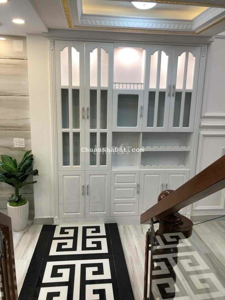 cho thuê Nhà đẹp hxt lê văn thọ p11 gv(4,2x15)5pn5wc.giá 20trieu