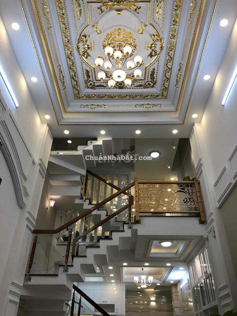 cho thuê Nhà đẹp hxt lê văn thọ p11 gv(4,2x15)5pn5wc.giá 20trieu