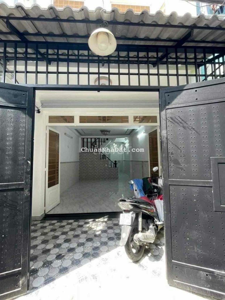 Cho Thuê Nhà NGUYỄN VĂN KHỐI P9 (4x15)trệt,2lầu,4pn,2wc giá 12tr/thág