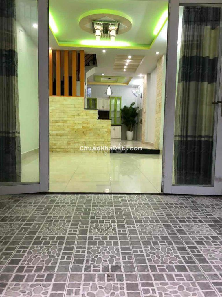 Nhà mới hẻm 2m5 gần ngã 4 Phan Huy ích Quang Trung