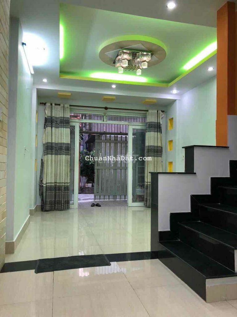 Nhà mới hẻm 2m5 gần ngã 4 Phan Huy ích Quang Trung