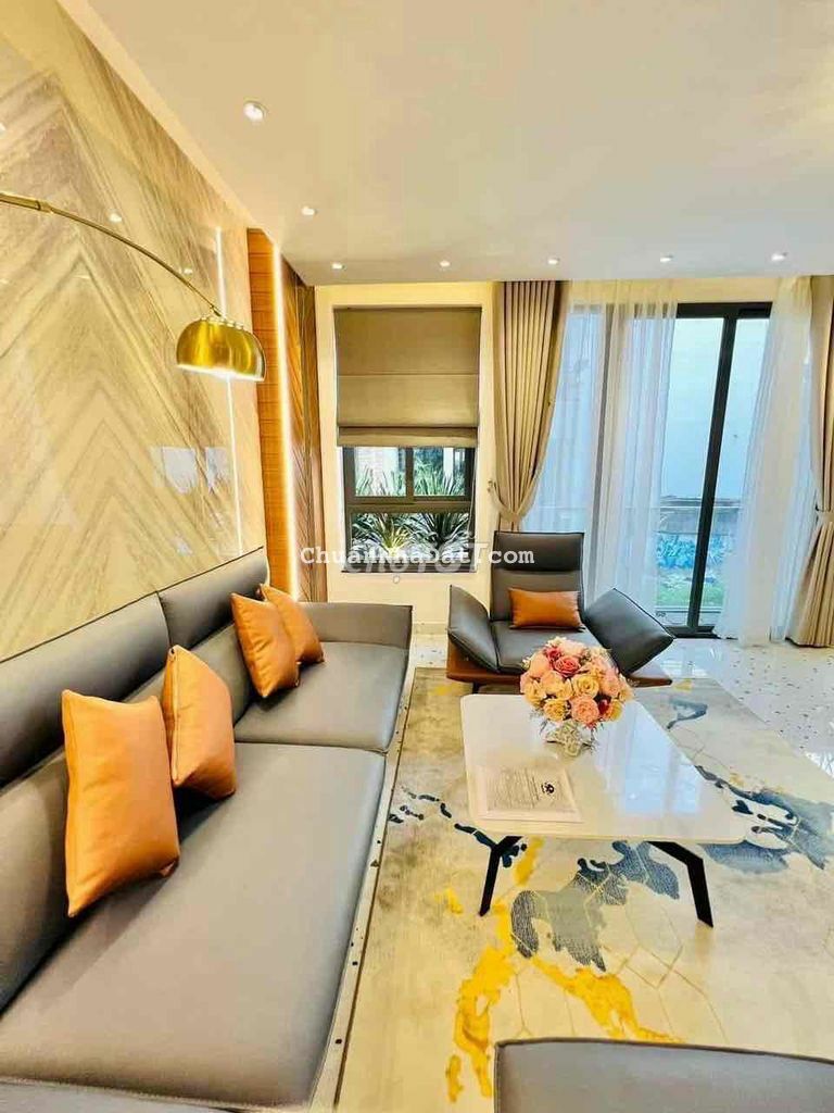 👍NHÀ FULL NỘI THẤT💥NGUYỄN VĂN KHỐI P11💥4 LẦU.6PN