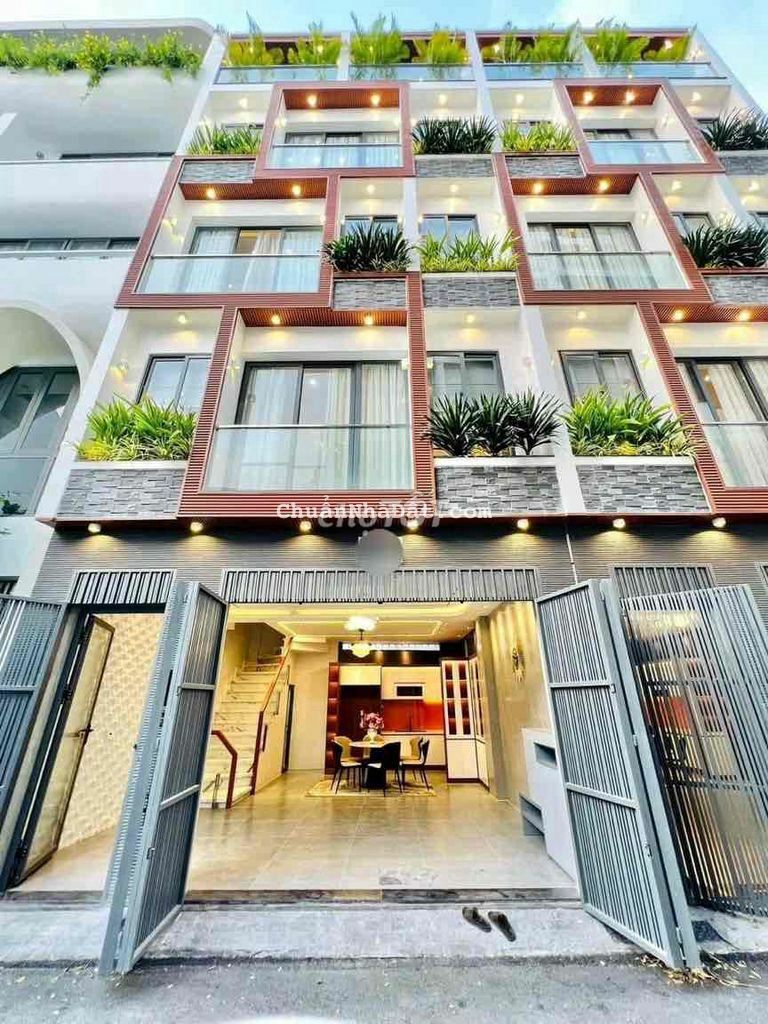 👍NHÀ FULL NỘI THẤT💥NGUYỄN VĂN KHỐI P11💥4 LẦU.6PN