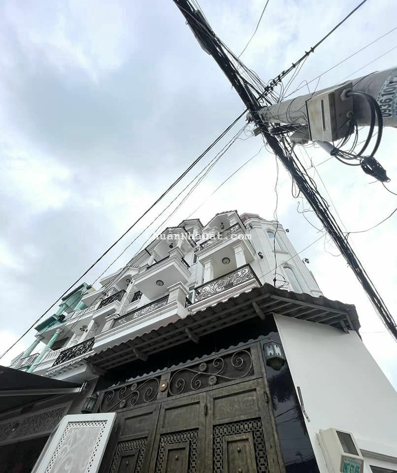 Cho thuê Nhà Mới Khu đồng Bộ Dương quảng hàm P.5 (3L 5PN) nhà mới đẹp