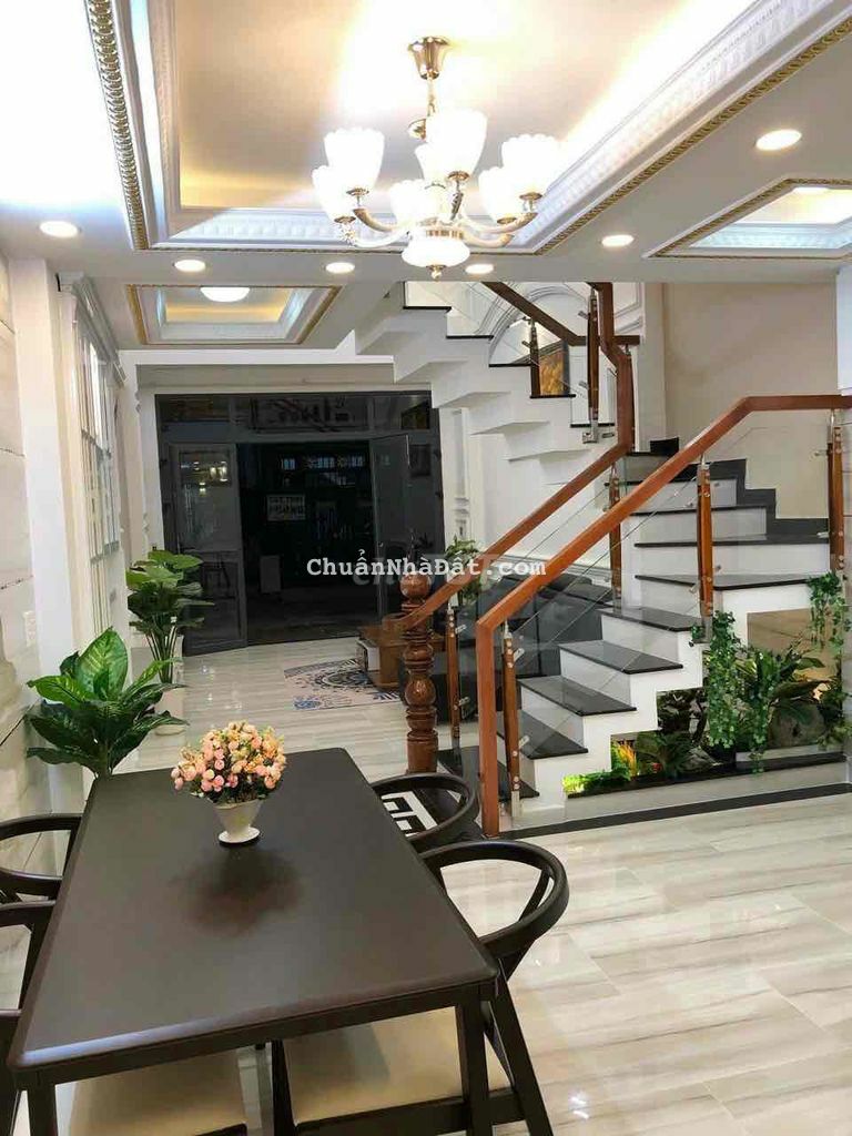 Cho thuê nhà HXH 1 Trệt Lững 3 Lầu Full Nội Thất Lê Văn Thọ p11 GV Cho thuê nhà HXH 1 Trệt Lững 3 Lầu Full Nội Thất Lê Văn Thọ p11 GV