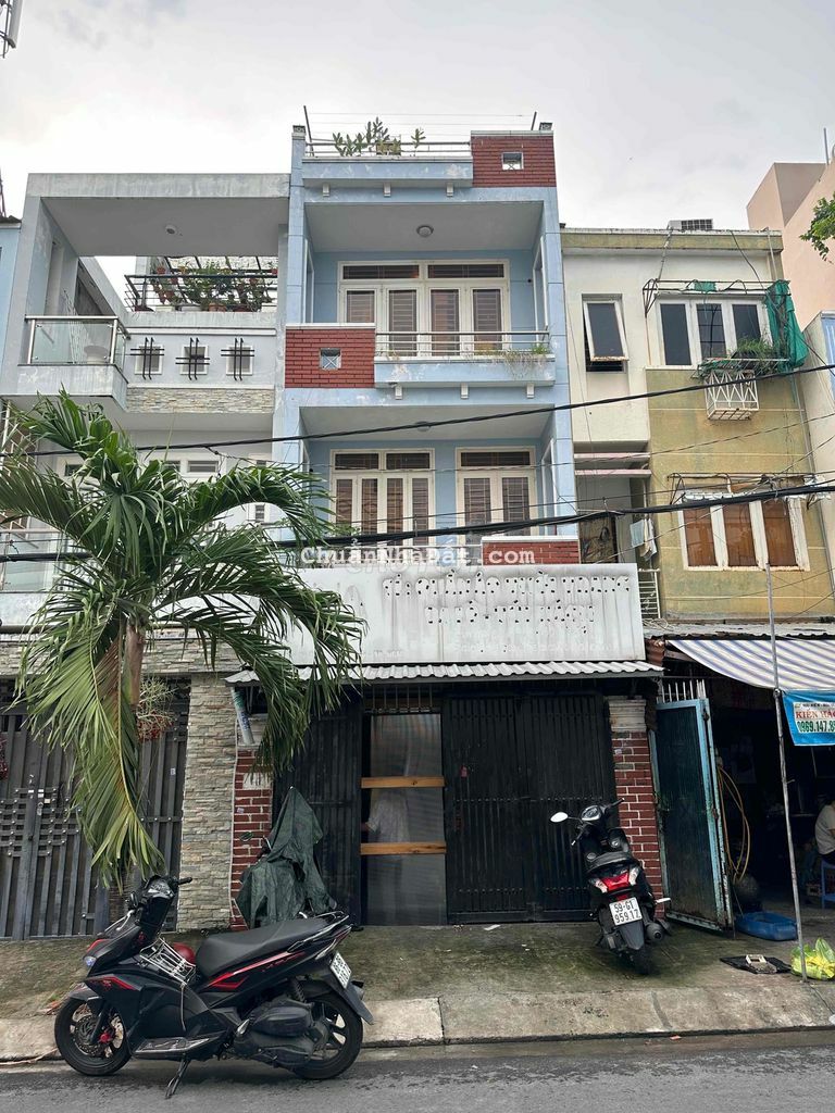 NHÀ MẶT TIỀN ĐƯỜNG - P5. TRỆT 2LẦU ST-4x20m 5PN 5WC KINH DOANH CÔNG TY