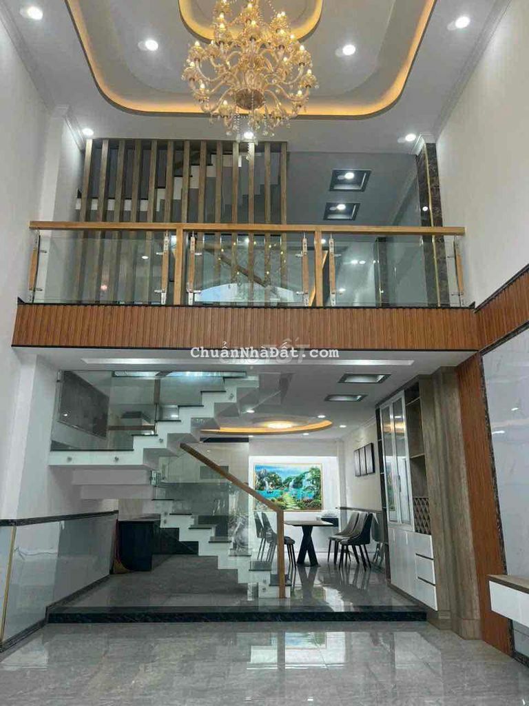 Cho thuê nhà HXT 1 Trệt Lững 3 Lầu ST Dương Quảng Hàm p5 GV Cho thuê nhà HXT 1 Trệt Lững 3 Lầu ST Dương Quảng Hàm p5 GV